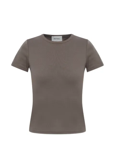 Matteau Baby Tee shortsleeved T-shirt Brown BABYTEE