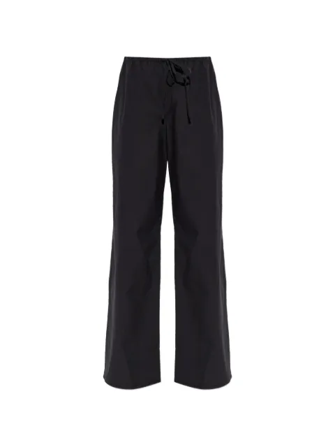 Matteau drawcord-waist trousers Black DRAWCORDPANT