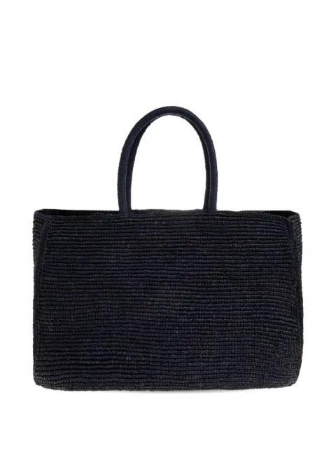 Lié Studio large Charlotte raffia tote bag Blue THECHARLOTTERAFFIABAGLARGE1201