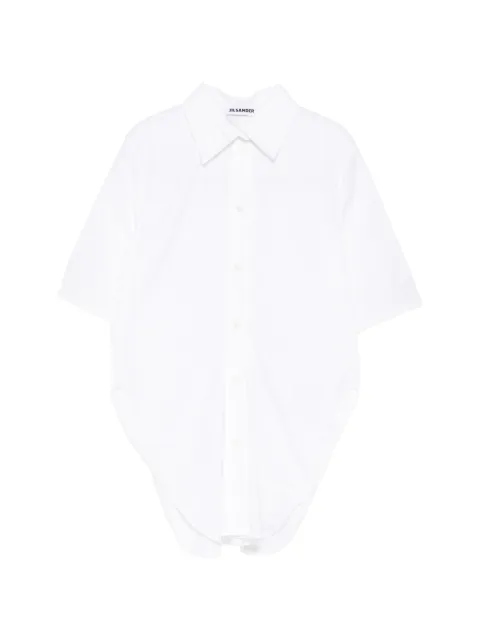 Jil Sander light cotton poplin shirt White J03DL0224J45342100