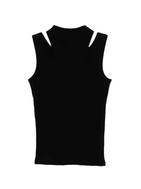 Limi Feu shoulder-slit tank top Black LKT3005302