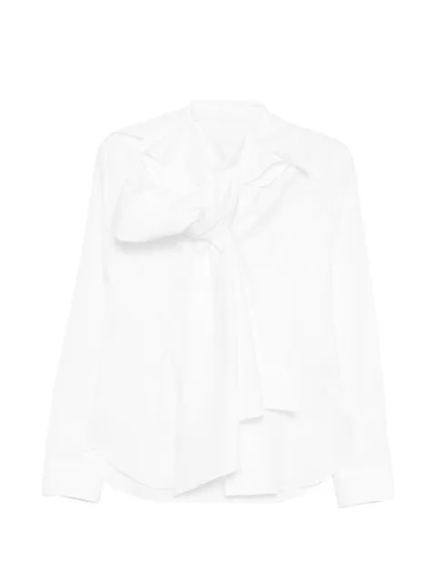 Yohji Yamamoto tie shirt White FKB1200201
