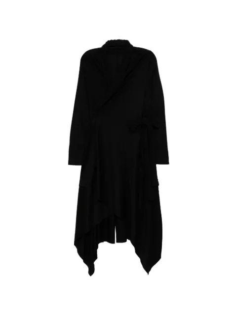 Limi Feu asymmetric open-front coat Black LKT2583201