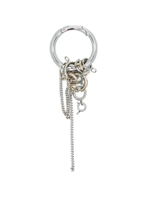 Justine Clenquet Pam chain keyring Silver PAMKEYCHAIN