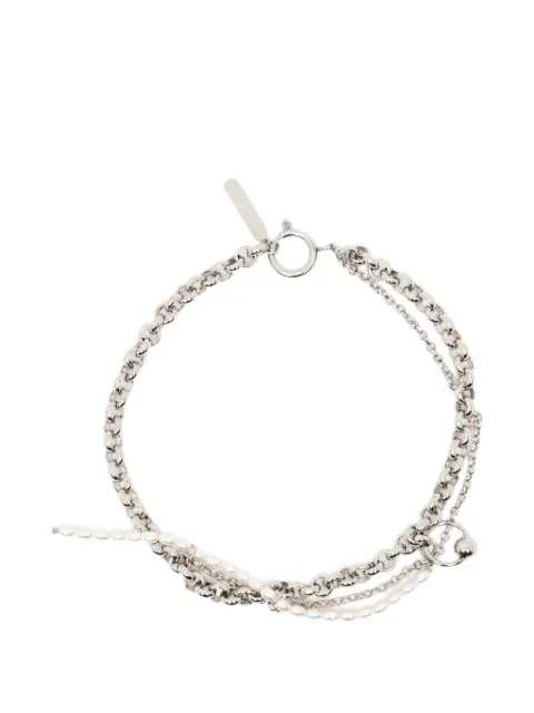 Justine Clenquet Salem bracelet Silver SALEMANKLEBRACELET
