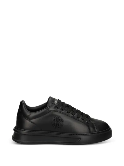 Roberto Cavalli logo-appliqué sneakers Black 30768
