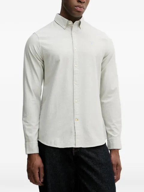 Barbour Oxford long-sleeve shirt Green MSH5301