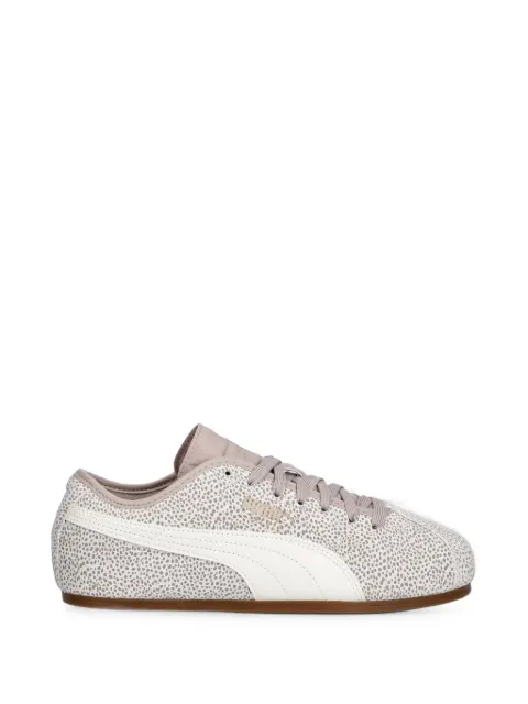 PUMA Tackle Topcoat leopard-print sneakers White 404835