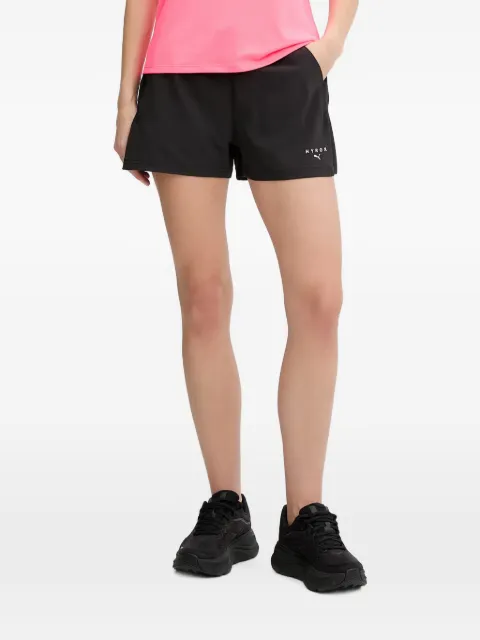 PUMA x Hyrox Dryelite 2 logo-print mini shorts Black 528577