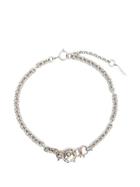 Justine Clenquet Pam necklace Silver PAMCHOKER