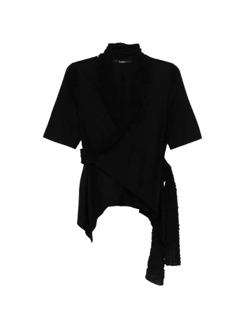 Limi Feu shrinked T-shirt Black LKT2483201