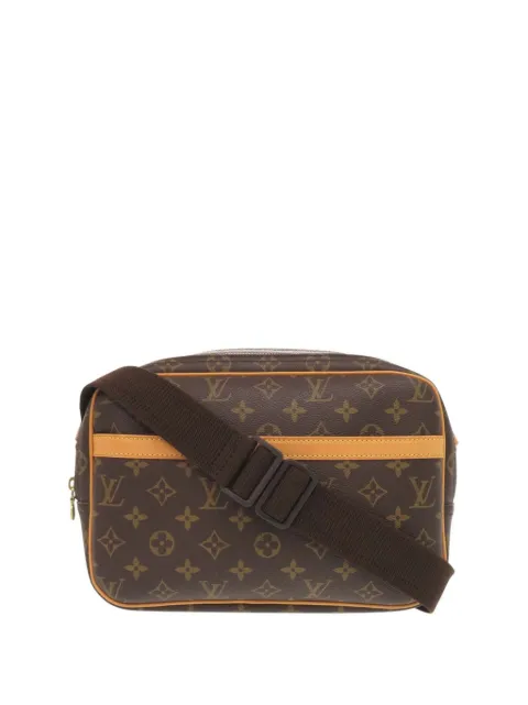 Louis Vuitton Pre-Owned 2002 Monogram Reporter PM crossbody bag Brown Q96ADH90JP4047VR