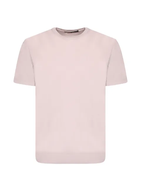 Daniele Fiesoli crew-neck fine-knit T-shirt Grey DF0307