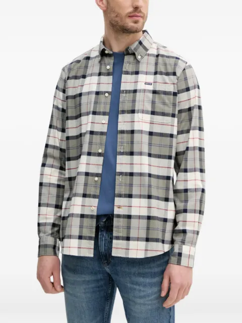 Barbour Lewis check-pattern shirt Neutrals MSH5070