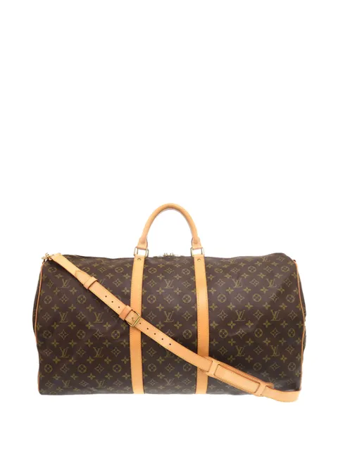 Louis Vuitton Pre-Owned 1996 Monogram Keepall Bandouliere 60 travel bag Brown M11K0MYAE3IK18QK