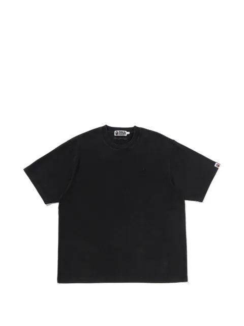 A BATHING APE® embroidered T-shirt Black 001CSM301306M