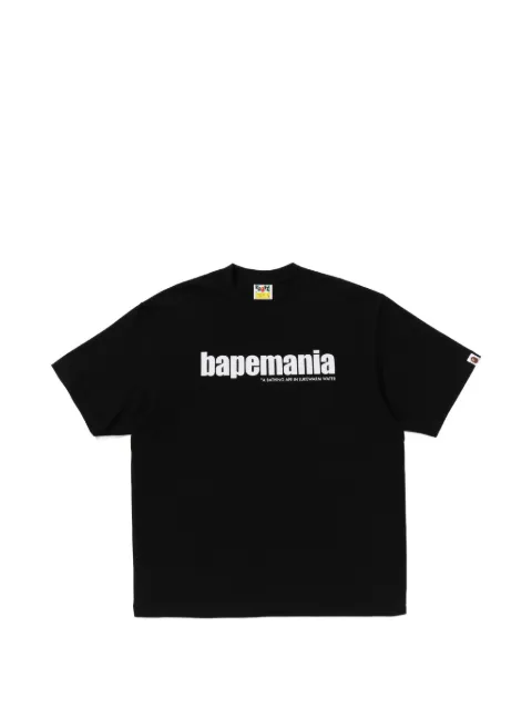 A BATHING APE® logo-print T-shirt Black 001TEL801326M