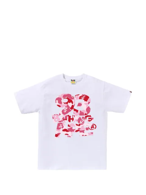 A BATHING APE® ABC Camo graphic-print T-shirt White 001TEL801010M