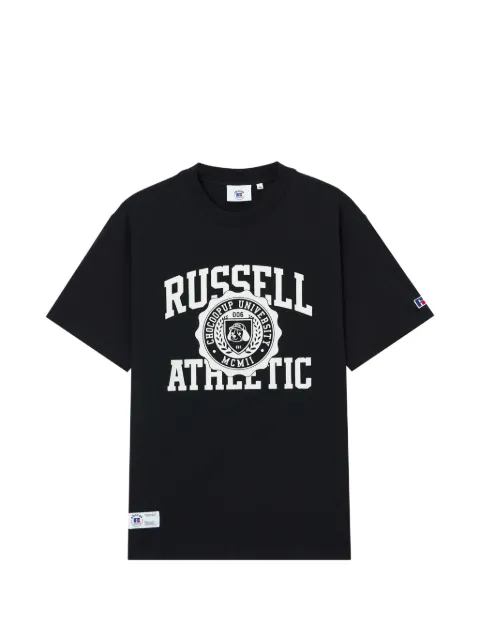 CHOCOOLATE logo-print crew-neck T-shirt Black B1XTEM00743X
