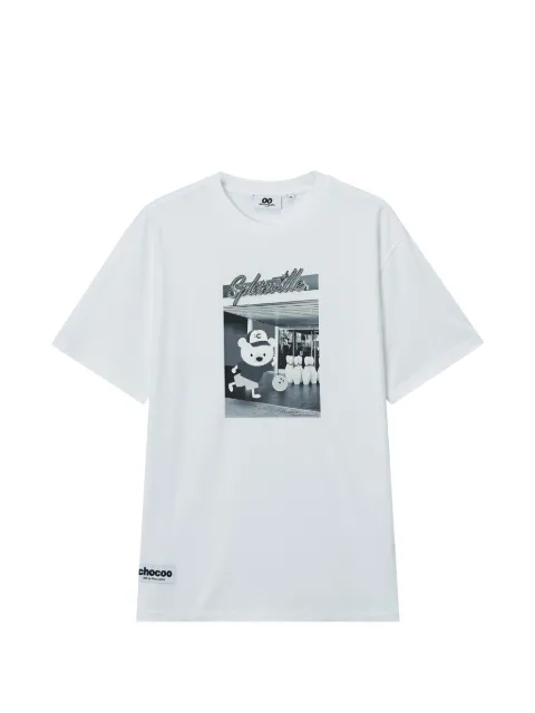 CHOCOOLATE graphic-print T-shirt White B1XTEM00753X