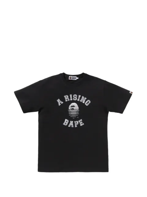 A BATHING APE® A Rising Bape T-shirt Black 1L70109005