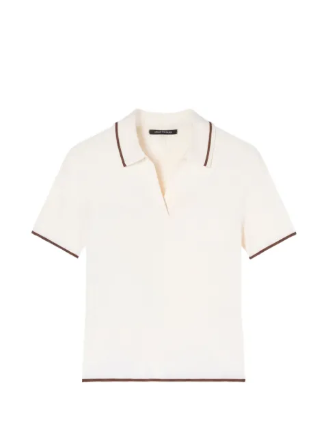 Armani Exchange contrast-trim short-sleeve T-shirt White XW001897AF10352