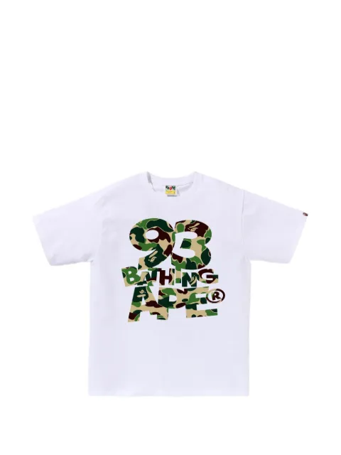 A BATHING APE® ABC Camo 93 logo-print T-shirt White 1L80110010