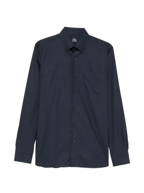 Truzzi button-down collar shirt Blue LCRGG