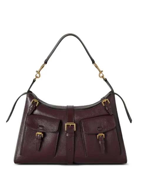Mulberry Roxanne buckle-detail shoulder bag Brown HH0145748K195