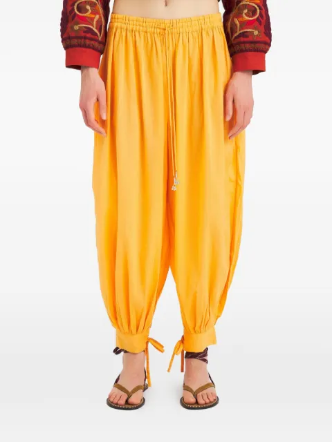 Antik Batik Fruti Sarouel drawstring-waist trousers Orange FRUTI1SARORANGE