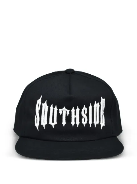 BREATH embroidered logo-patch cap Black BR26SSAC8012