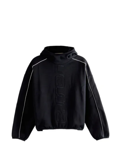 FEAR OF GOD ESSENTIALS piped embossed hoodie Black 192SP264061F