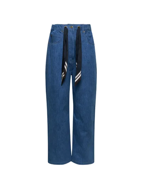 YCH elasticated-waist jeans Blue S26DB8011BL00BL