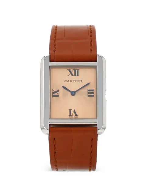 Cartier 2010s Tank Solo 31mm watch Orange 431338