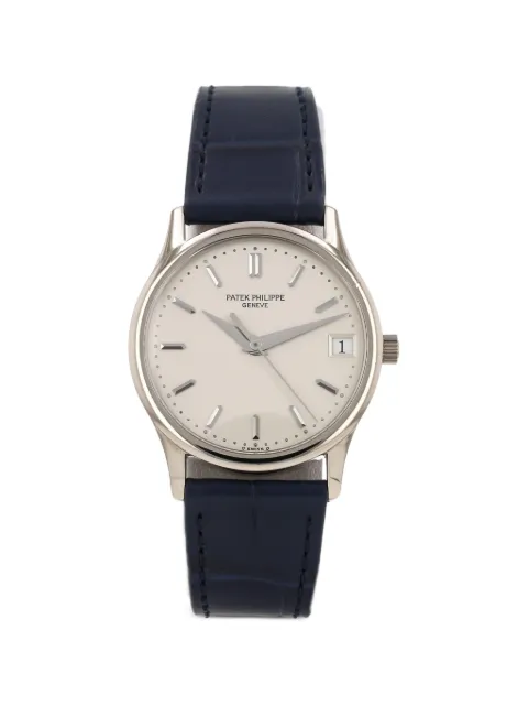 Patek Philippe 1990s Calatrava 34mm watch Silver 429903