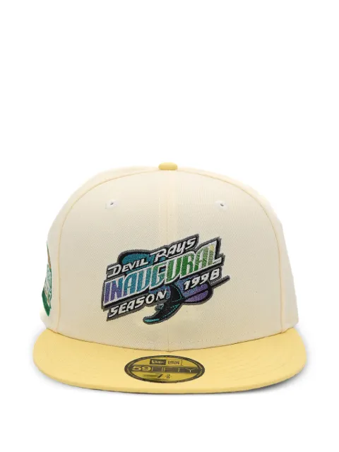 NEW ERA CAP 59FIFTY Tampa Bay Rays baseball hat Neutrals NE502