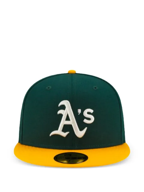 NEW ERA CAP 59FIFTY Oakland Athletics baseball hat Green NE497