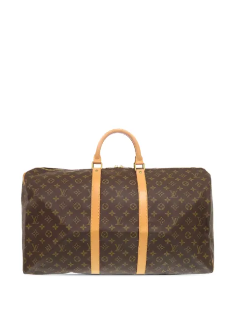 Louis Vuitton Pre-Owned 1998 Monogram Keepall 55 travel bag Brown QQADGPUDQNI80B2U