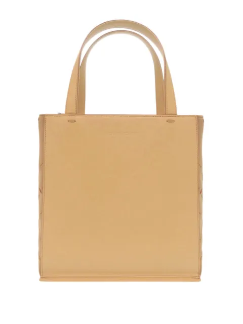 Burberry Pre-Owned 2000-2017 Calfskin and Suede Stitch handbag Neutrals GRSJVQANH3BE30G3