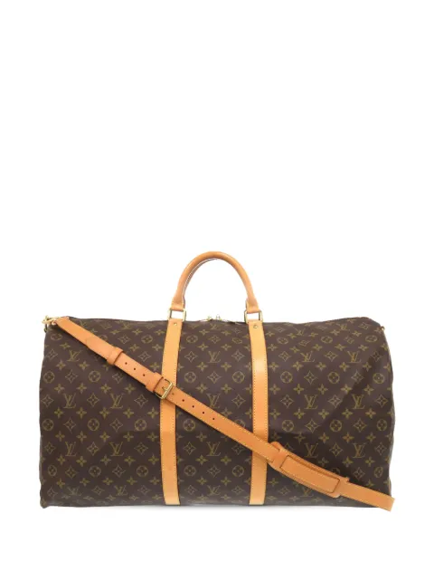 Louis Vuitton Pre-Owned 1999 Monogram Keepall Bandouliere 60 travel bag Brown 2VQQR2BY7YTLLJ2Z
