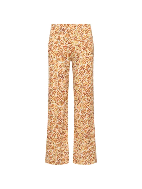MALIPARMI graphic-print trousers Neutrals JH400970672B7005