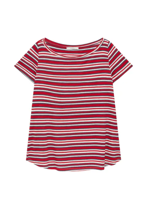 MALIPARMI Summer striped T-shirt Red JK02817067682B30