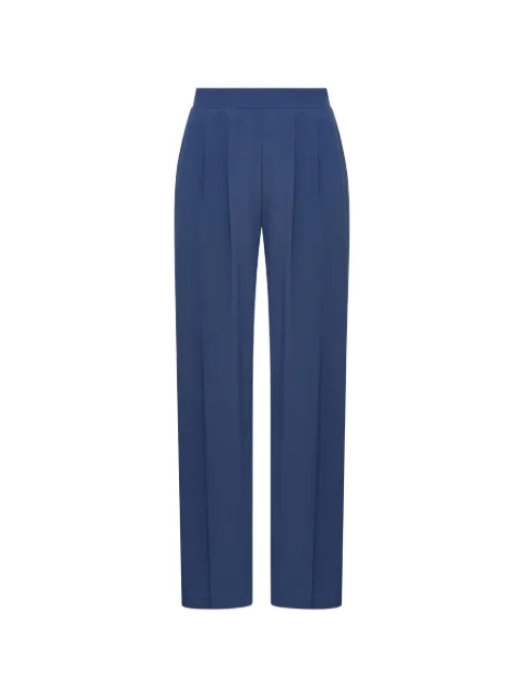 MALIPARMI pleated high-waisted trousers Blue JH80625067280043