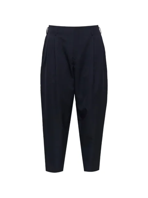 Comme des Garçons Homme Plus pleated wool trousers Blue TPZP0090512