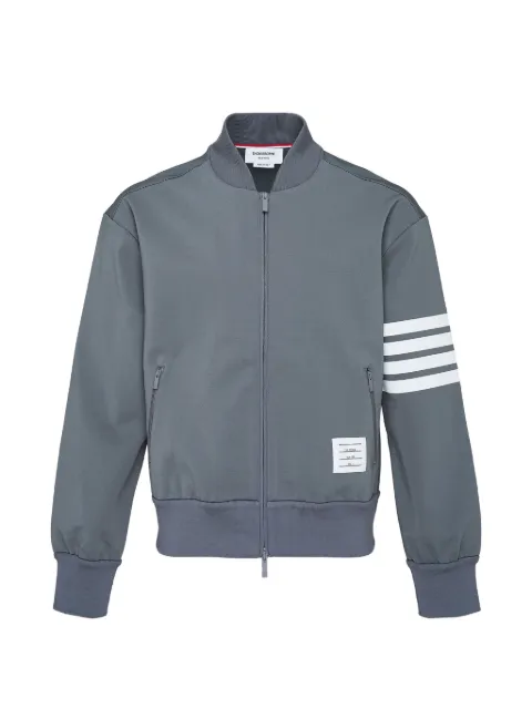 Thom Browne 4-Bar bomber jacket Grey SS26MJT569AJ024200035
