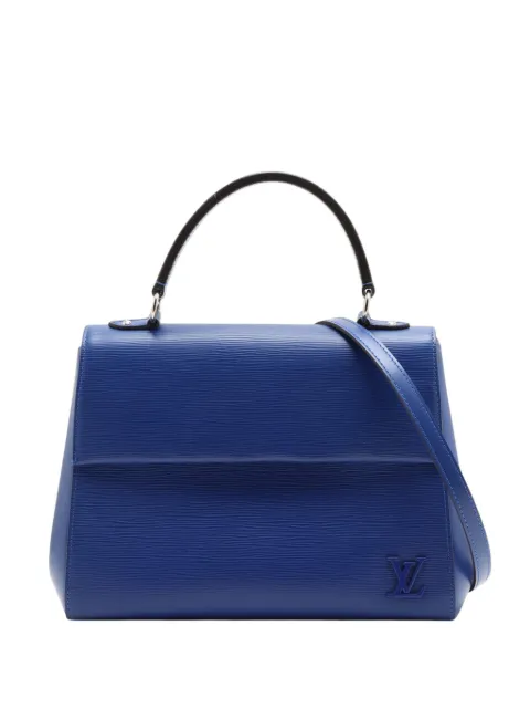 Louis Vuitton Pre-Owned 2015 Epi Cluny MM satchel Blue BWPOYXHUQAT1VVPC