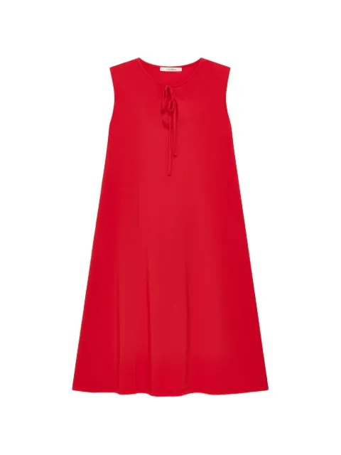 MALIPARMI keyhole tie-fastening dress Red JF67177021030000