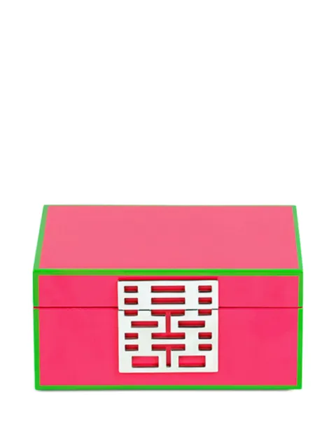 Shanghai Tang Double Happiness jewellery box Pink U6AHD313BR