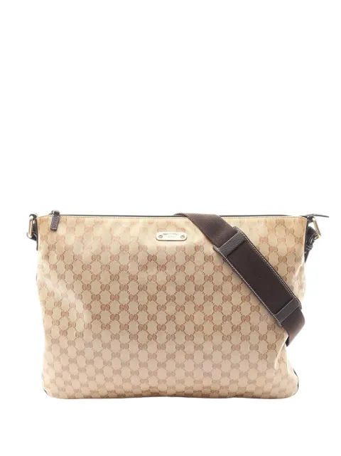 Gucci Pre-Owned 2000-2015 GG Crystal crossbody bag Neutrals KTQKKJZ63Y0R2190
