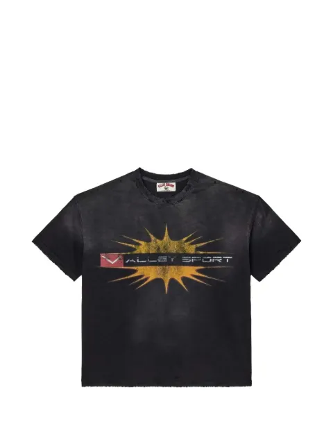 Vale Forever Sunshine distressed T-shirt Black 114511SS2604